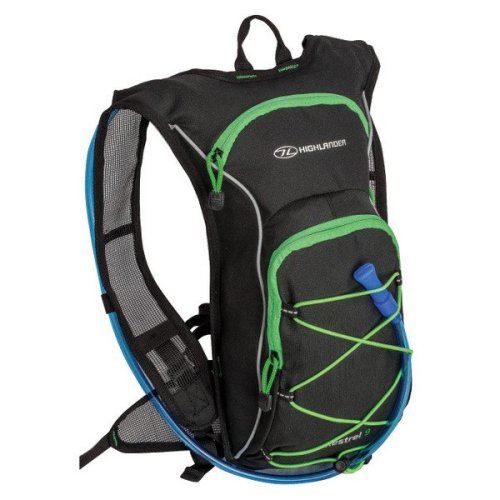 Рюкзак спортивный Highlander Kestrel 9 Hydration Pack 15 Black/Green Рюкзак спортивный Highlander Kestrel 9 Hydration Pack 15 Black/Green