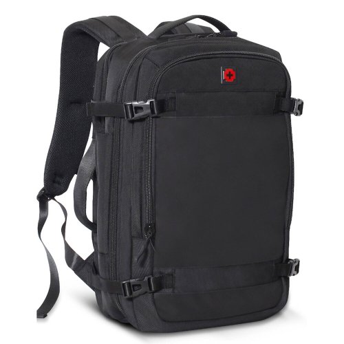 Рюкзак-сумка Swissbrand Jackson на 21 л вагою 0,96 кг з відділом для ноутбука та планшета Чорний Рюкзак-сумка Swissbrand Jackson на 21 л вагою 0,96 кг з відділом для ноутбука та планшета Чорний