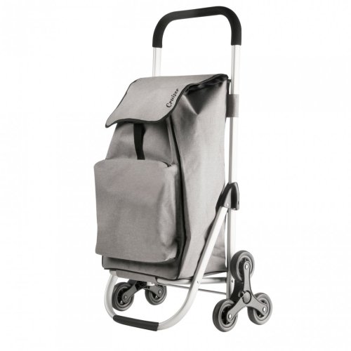 ShoppingCruiser Stairs Climber 40 л сумка-тележка из полиэстера серая
