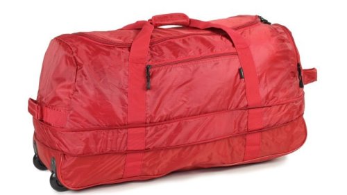 Складная дорожная сумка Members Foldaway Wheelbag 105/123 Red Складная дорожная сумка Members Foldaway Wheelbag 105/123 Red