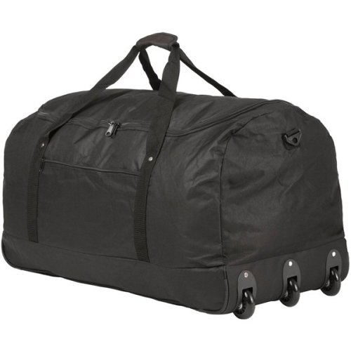 Складная сумка на колесах TravelZ Wheelbag на 100 л Черная Складная сумка на колесах TravelZ Wheelbag на 100 л Черная