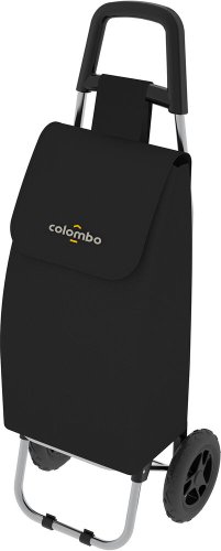 Складная сумка-тележка Colombo Rolly на двух колесах Черная