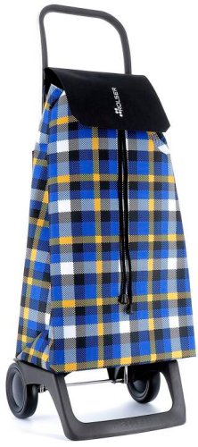 Складная сумка-тележка Rolser Jet Scottish Joy Marengo – 40 л, 1,56 кг Синяя