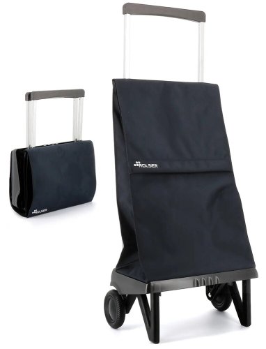 Складная сумка-тележка Rolser Plegamatic Original MF 40 л Синяя Складная сумка-тележка Rolser Plegamatic Original MF 40 л Синяя