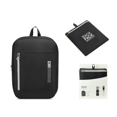 Складной легкий рюкзак Roncato Compact Черный
