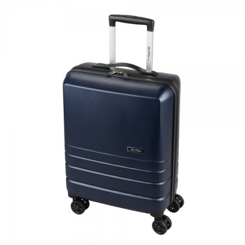 Skyflite Encore Navy 33 л валіза з пластику на 4 колесах синя Skyflite Encore Navy 33 л валіза з пластику на 4 колесах синя