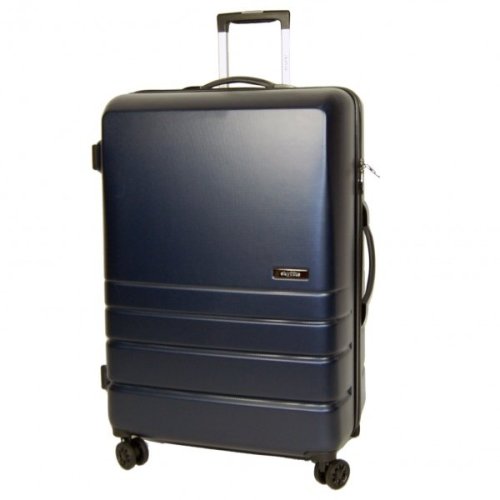 Skyflite Encore Navy 95 л валіза з пластику на 4 колесах синя