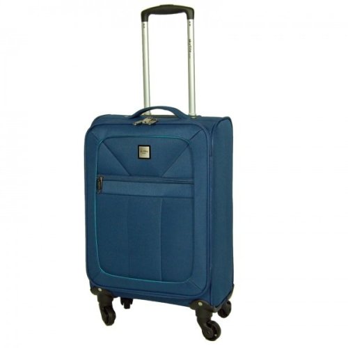 Skyflite Plasma Blue 30 л валіза з поліестеру на 4 колесах синя Skyflite Plasma Blue 30 л валіза з поліестеру на 4 колесах синя