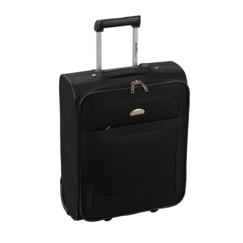 Skyflite Skycabin Black 38 л чемодан из полиэстера на 2 колесах черный