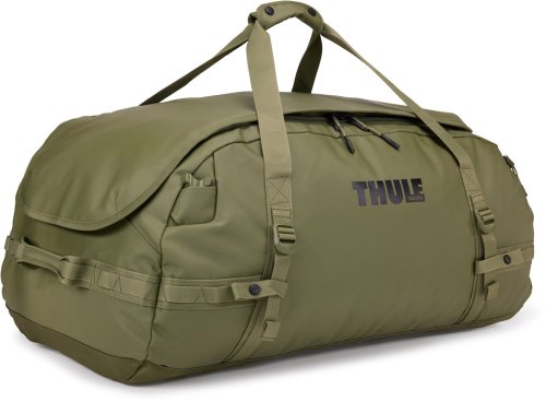 Спортивна (дорожня) сумка-рюкзак Thule Chasm Duffel на 90 літрів Оливковий