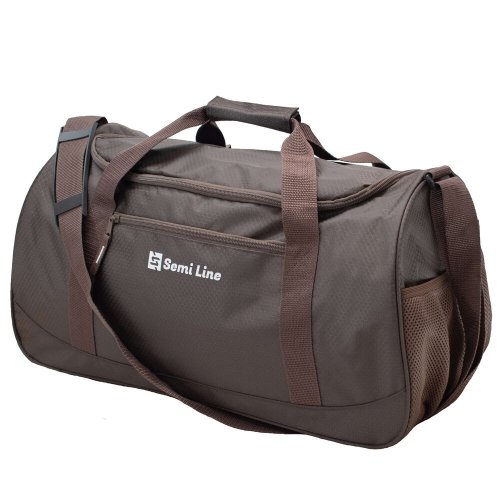 Спортивна (дорожня) сумка Semi Line на 40 л Коричнева