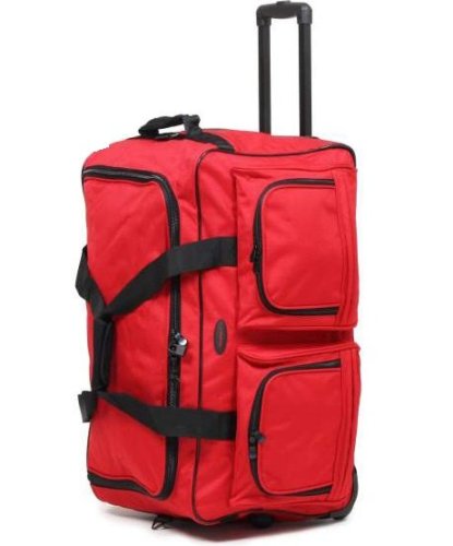 Средняя дорожная сумка 71 л Members Travel Wheelbag Red