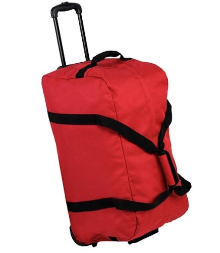 Средняя дорожная сумка 83 л Members Holdall On Wheels Medium Red