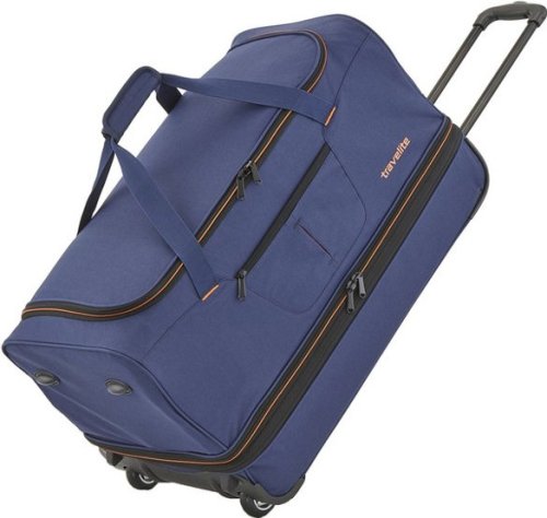 Средняя дорожная сумка на колесах Travelite Basics на 51/64 л Синий