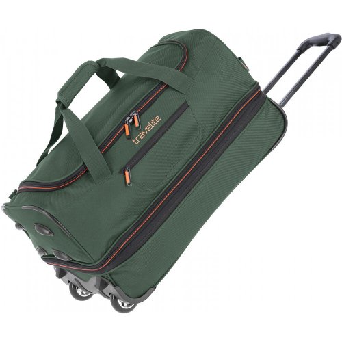 Средняя дорожная сумка на колесах Travelite Basics на 51/64 л Зеленый Средняя дорожная сумка на колесах Travelite Basics на 51/64 л Зеленый