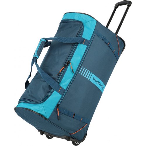 Середня сумка на колесах Travelite BASICS на 86 літр Блакитний