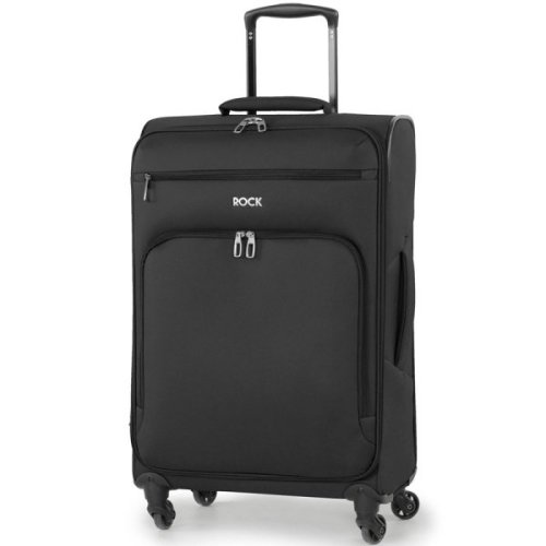 Средний 4-х колесный чемодан 52,5 л Rock Neo-Lite (M) Black