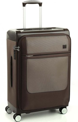 Середня валіза 62 л Roncato New York, коричневий