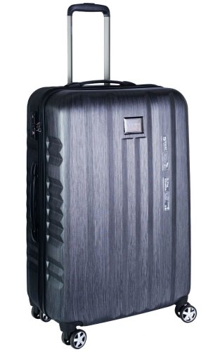 Середня валіза 67 л March Fly Black (M)