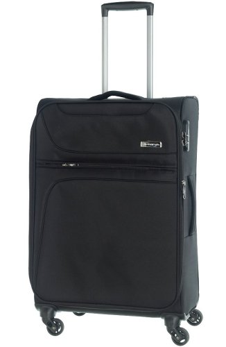 Середня валіза 69/80 л March Focus Black (M)