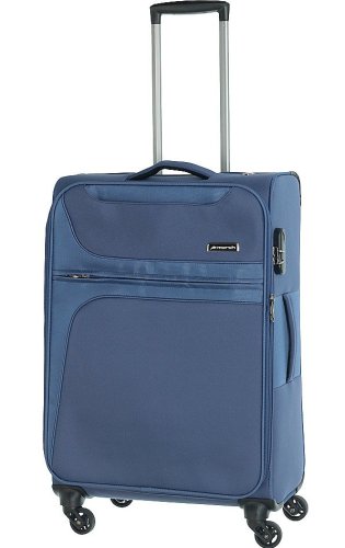 Средний чемодан 69/80 л March Focus Blue