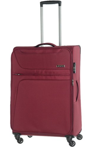 Середня валіза 69/80 л March Focus Burgundy (M)