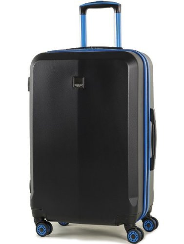 Середня валіза 70 л Members Onyx Black/Blue