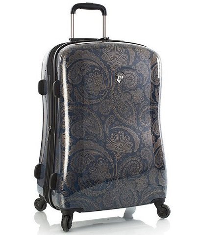 Средний чемодан 72 л на 4-х колесах Heys Indigo Paisley (M) темно-синий