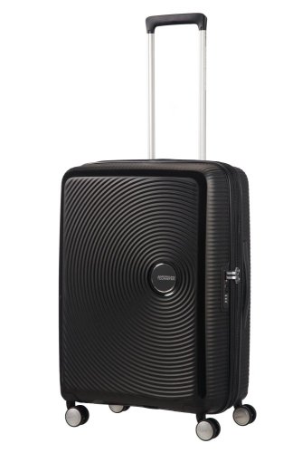 Средний чемодан American Tourister Soundbox – 71,5 / 81 л, 3,7 кг Черный Средний чемодан American Tourister Soundbox – 71,5 / 81 л, 3,7 кг Черный