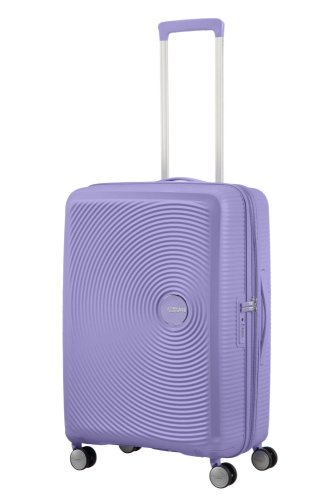Средний чемодан American Tourister Soundbox – 71,5 / 81 л, 3,7 кг Лавандовый