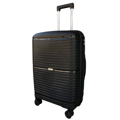 Средний чемодан Carbon – 67 / 80 л, 3,2 кг Черный