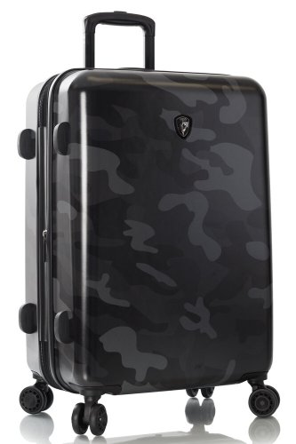 Средний чемодан Heys Black Leopard на 66/87 л весом 4,1 кг из поликарбоната Антрацит Средний чемодан Heys Black Leopard на 66/87 л весом 4,1 кг из поликарбоната Антрацит