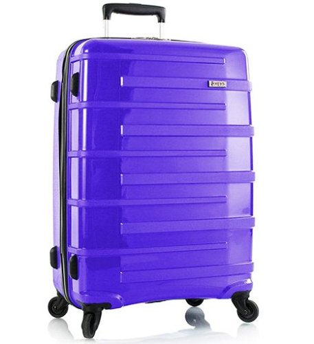 Середня валіза з дюрафлекса 61 л Heys Helios compact (M) Purple