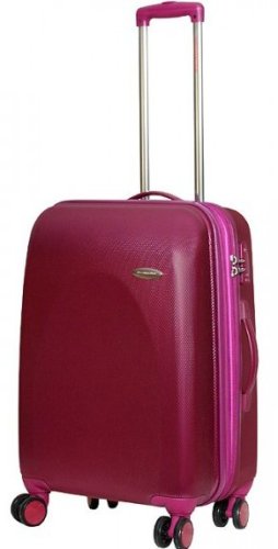 Средний чемодан из поликарбоната 66/78 л Vip Collection Galaxy 24 Lilac