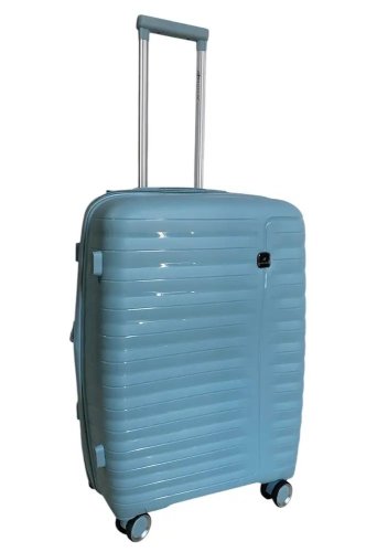 Средний чемодан Madisson Snowball – 68 / 81 л, 3,5 кг Голубой