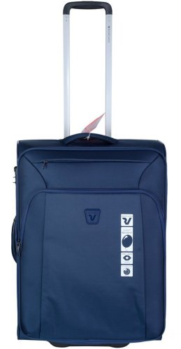 Середня валіза на 2-х колесах 76/85 л Roncato Tribe Dark blu Середня валіза на 2-х колесах 76/85 л Roncato Tribe Dark blu