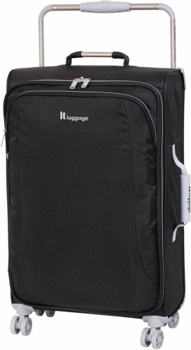 Середня валіза на 4-х колесах 56 л IT Luggage NEW YORK Raven