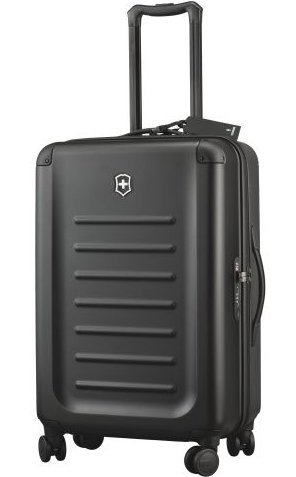Середня валіза на 4-х колесах 58 л Victorinox Travel Spectra 2.0, чорний Середня валіза на 4-х колесах 58 л Victorinox Travel Spectra 2.0, чорний