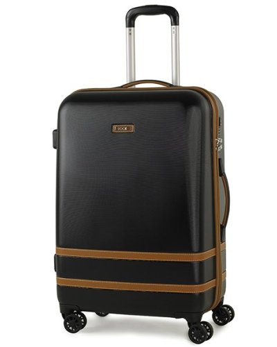 Середня валіза на 4-х колесах 60 л Rock Valence Black Hardshell (M) Середня валіза на 4-х колесах 60 л Rock Valence Black Hardshell (M)