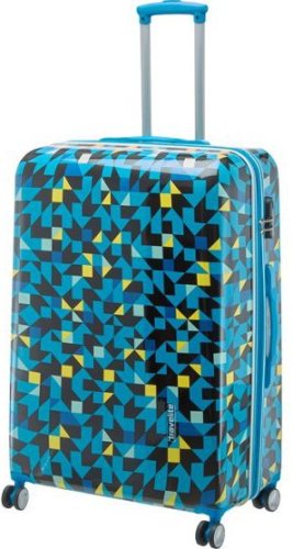 Средний чемодан на 4-х колесах 70 л Travelite CAMPUS Quadro Blue