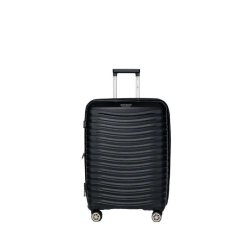 Средний чемодан Snowball 43803 – 80/94  л, 3,9 кг Черный