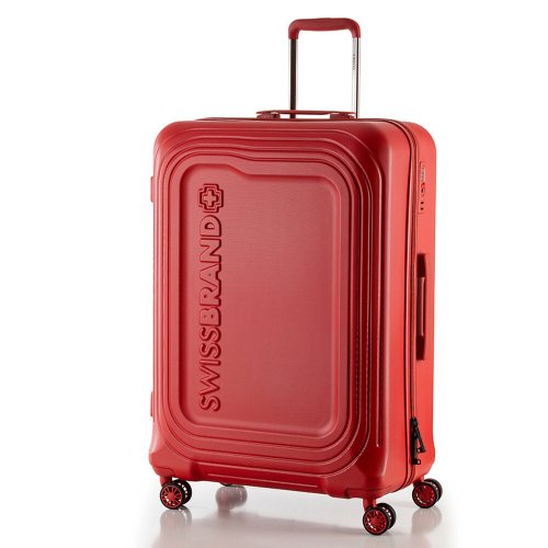 Средний чемодан Swissbrand London на 77 л из поликарбоната весом 3,27 кг Красный Средний чемодан Swissbrand London на 77 л из поликарбоната весом 3,27 кг Красный