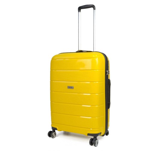 Средний чемодан Travelite Paklite Mailand Deluxe на 73 л весом 3,7 кг из полипропилена Желтый Средний чемодан Travelite Paklite Mailand Deluxe на 73 л весом 3,7 кг из полипропилена Желтый