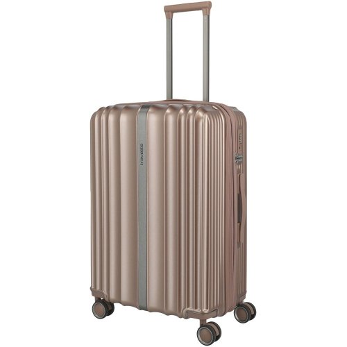Средний чемодан Travelite Paros – 63/69 л, 3,6 кг Коричневый
