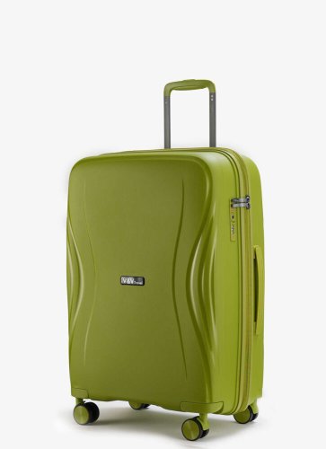 Середня валіза V&V Travel Flash light 2.0 з розширенням на 83/95 л вагою 3,2 кг Зелений Середня валіза V&V Travel Flash light 2.0 з розширенням на 83/95 л вагою 3,2 кг Зелений