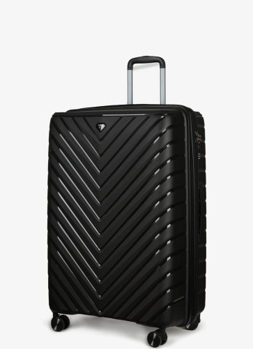 Средний чемодан V&amp;V Travel Invictus – 70/90 л, 3,2 кг Черный