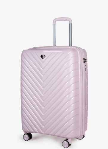 Средний чемодан V&V Travel Invictus – 70/90 л, 3,2 кг Розовый Средний чемодан V&V Travel Invictus – 70/90 л, 3,2 кг Розовый