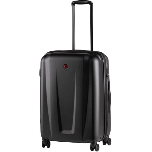 Середня валіза Wenger Zenyt на 70 л з полікарбонату Чорний Середня валіза Wenger Zenyt на 70 л з полікарбонату Чорний