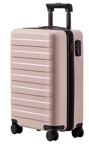 Средний чемодан Xiaomi Ninetygo Business Travel на 65 л из поликарбоната Розовый