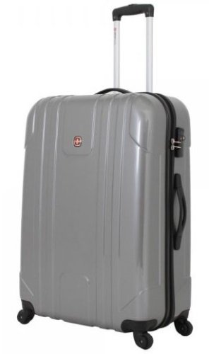 Средний дорожный чемодан 4-х колесный 61 л. Swiss Gear grey cерый Средний дорожный чемодан 4-х колесный 61 л. Swiss Gear grey cерый